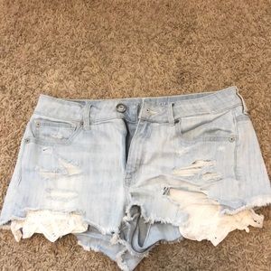 Jean shorts